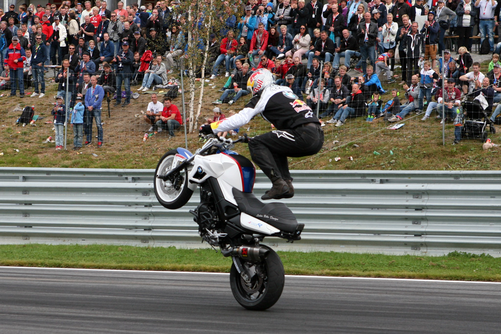 Showkørsel med Chris Pfeiffer.
(Foto: Motorsporten.dk)